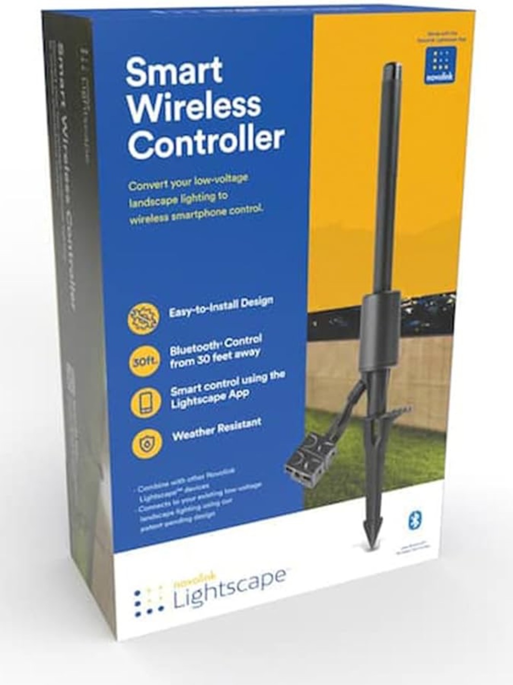 Novolink Smart Wireless Controller for Low-Voltage Landscape Transformers